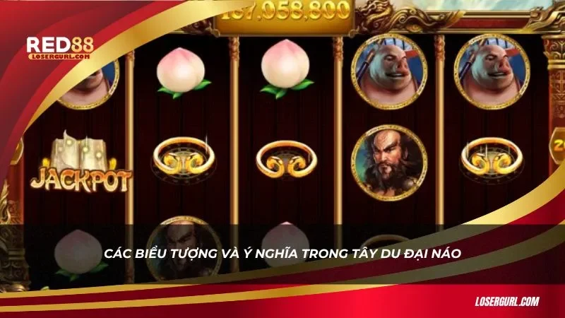 Các biểu tượng trong tựa game Tây Du Đại Náo Red88