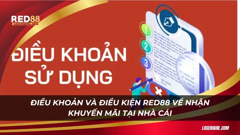 Điều khoản và điều kiện Red88 về nhận khuyến mãi tại nhà cái