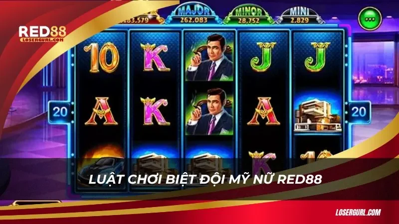 Luật chơi game Biệt Đội Mỹ Nữ Red88 dễ hiểu, đơn giản