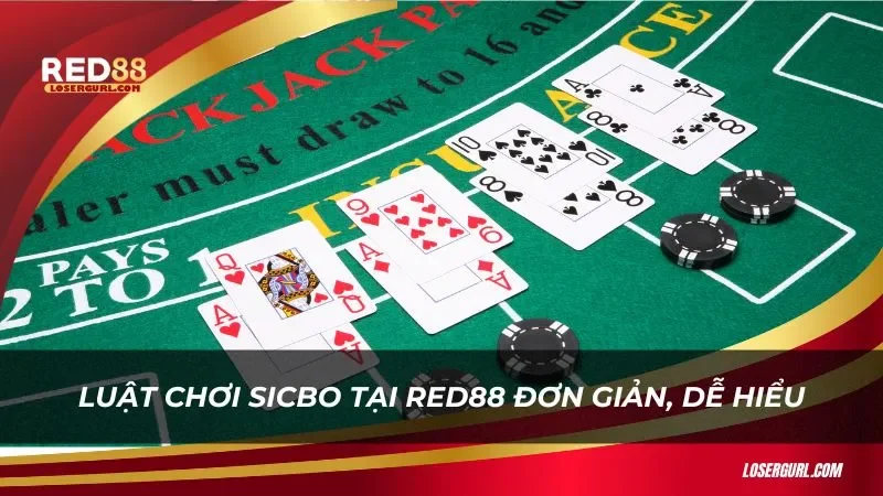 Luật chơi Sicbo tại Red88 đơn giản, dễ hiểu