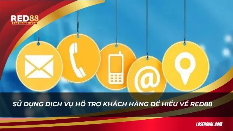 Người chơi nên sử dụng dịch vụ hỗ trợ để hiểu rõ về miễn trừ trách nhiệm Red88