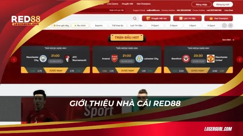 Nhà cái Red88 là địa chỉ cá cược trực tuyến có thương hiệu nổi tiếng trên thị trường