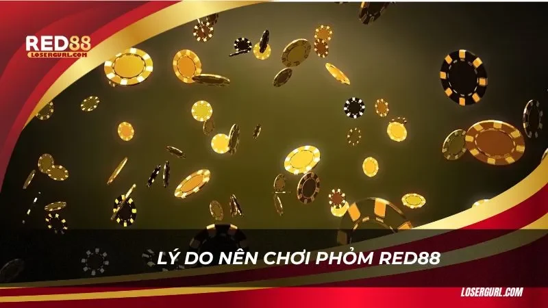 Phỏm Red88 được anh em cá cược yêu thích nhất trong các game casino